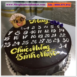 Bánh Sinh Nhật Cuốn Lịch - CL54